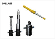 Multistage Side Dumper Single Acting  Telescopic Hydraulic Oil Cylinder