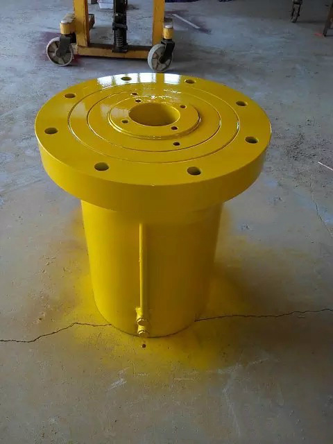Ascensore cromato su misura che scarica il cilindro idraulico industriale della piattaforma